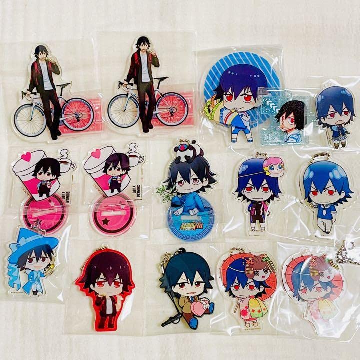 弱虫ペダル【新開 悠人】くじセット 弱虫ペダル 新開悠人 キーホルダーセット - メルカリ